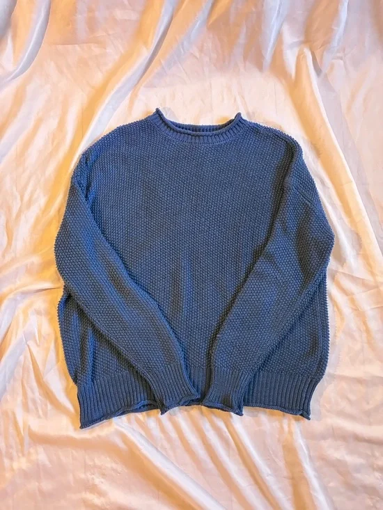 Jessica Simpson Roll Neck Ribbed Cuff Knit Sweater - Picture 3 of 6